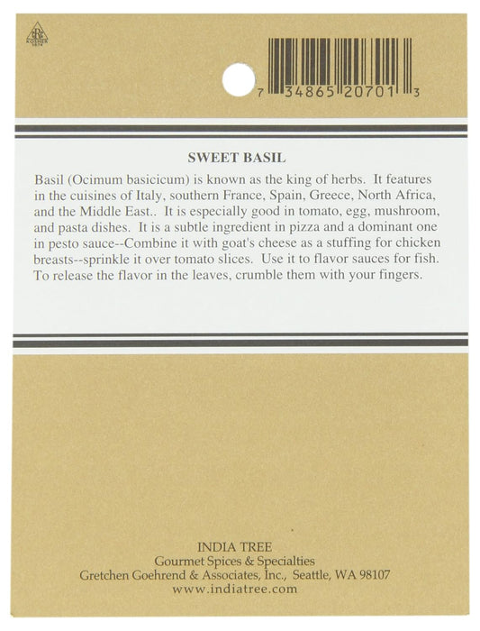 India Tree Basil Sweet, 0.5-Ounce (Pack Of 6)