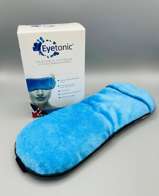 Premium Eye Mask For Dry Eye/Blepharitis With Removable Washable Cover And Adjustable Strap