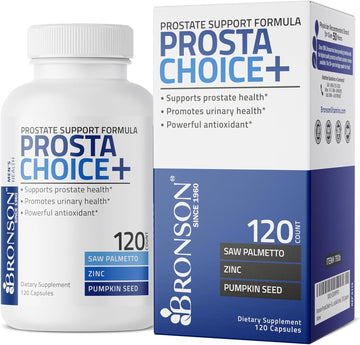 Bronson Prostate Health Support Supplement 120 Capsules