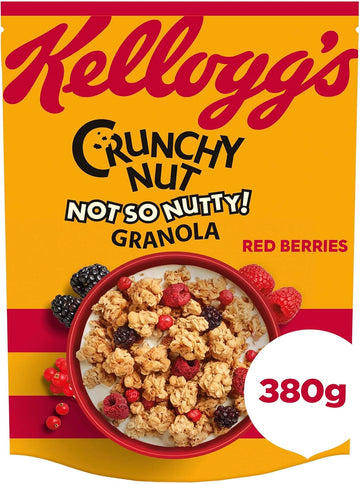 Kellogg'S Crunchy Nut Red Berries Breakfast Granola 380G