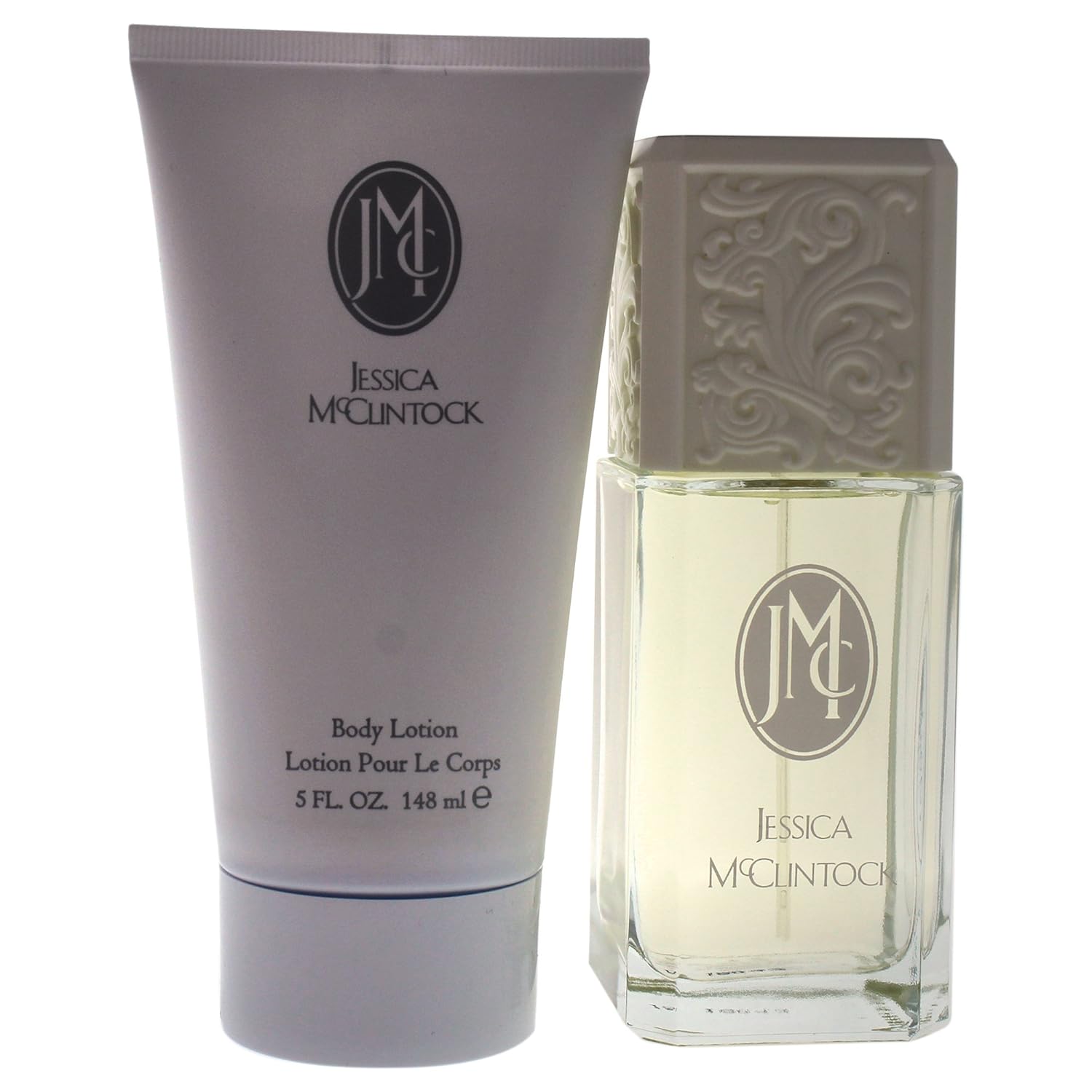 Jessica Mcclintock By Jessica Mcclintock For Women. Gift Set (Eau De Parfum Spray 3.4 Oz+ Body Lotion 5.0 Oz) : Beauty & Personal Care