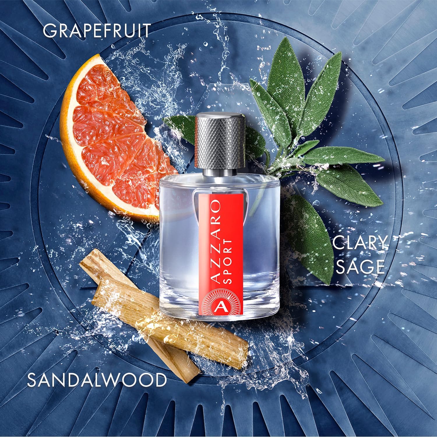 Azzaro Sport, Eau De Toilette Aftershave, Perfume For Men, Fresh And Aromatic Fragrance, 100Ml