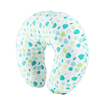 Dr. Brown'S Breastfeeding Pillow With Removable Cover For Nursing Mothers, Machine Washable, Cotton Blend, Green