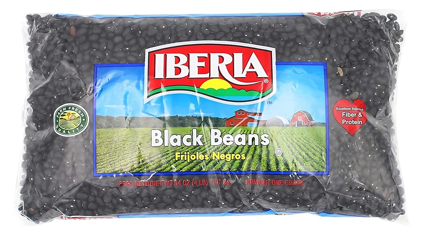 Iberia Black Beans, 4lb