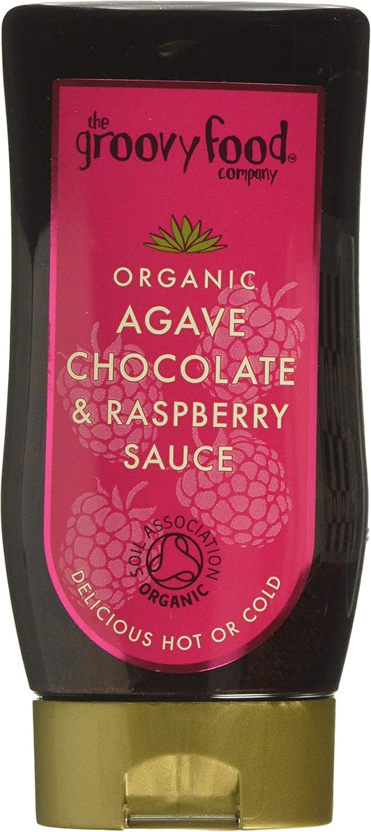 The Groovy Food Company Organic Agave Chocolate Raspberry Sauce 250Ml