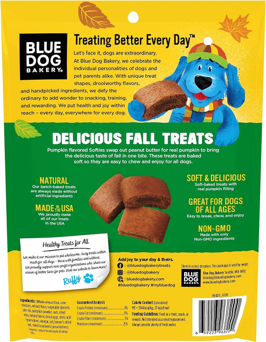 Blue Dog Bakery Pun'Kin Softies, Pumpkin Flavor, 10 Ounces