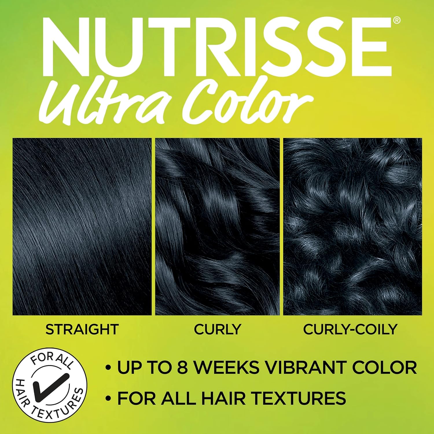 Garnier Hair Color Nutrisse Ultra Color Nourishing Creme, BL21 Reflective Blue Black (Blackberry Mojito) Permanent Hair Dye, 1 Count (Packaging May Vary) : Chemical Hair Dyes : Beauty & Personal Care