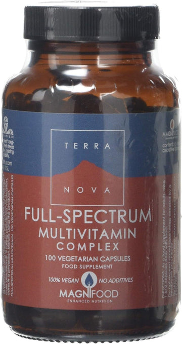 Kinetic Marketing TERRANOVA Full-Spectrum Multivitamin Complex - 100 Vegicaps