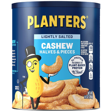 Planters Lightly Salted Cashew Halves & Pieces, 14 Oz. (6-Pack)