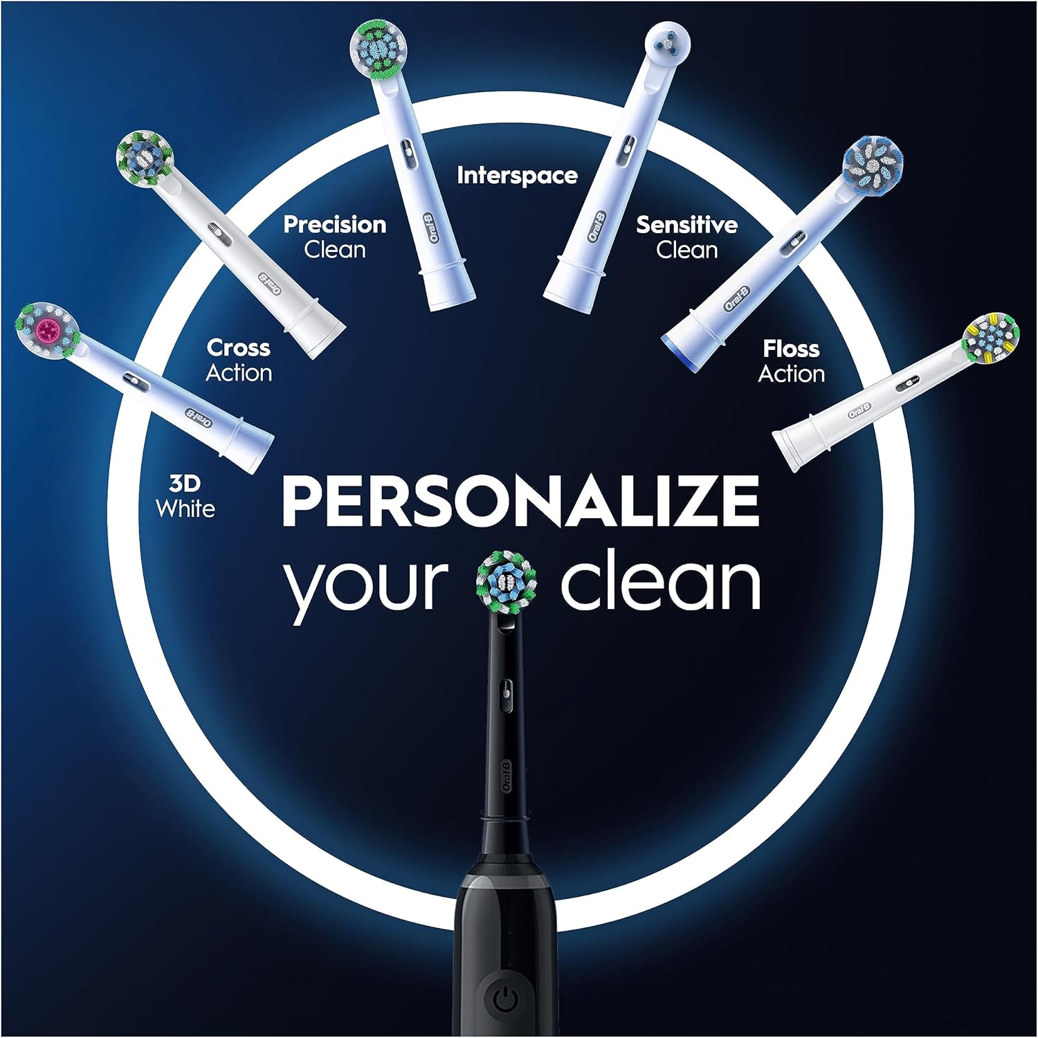 Oral-B Pro 3 Electric Toothbrushes For Adults, Oral B Electric Toothbrush, Gifts For Women or Men, 1 Cross Action Toothbrush Head & Travel Case, 3 Modes with Whitening, 2 Pin UK Plug, 3500, White : Amazon.co.uk: Health & Personal Care