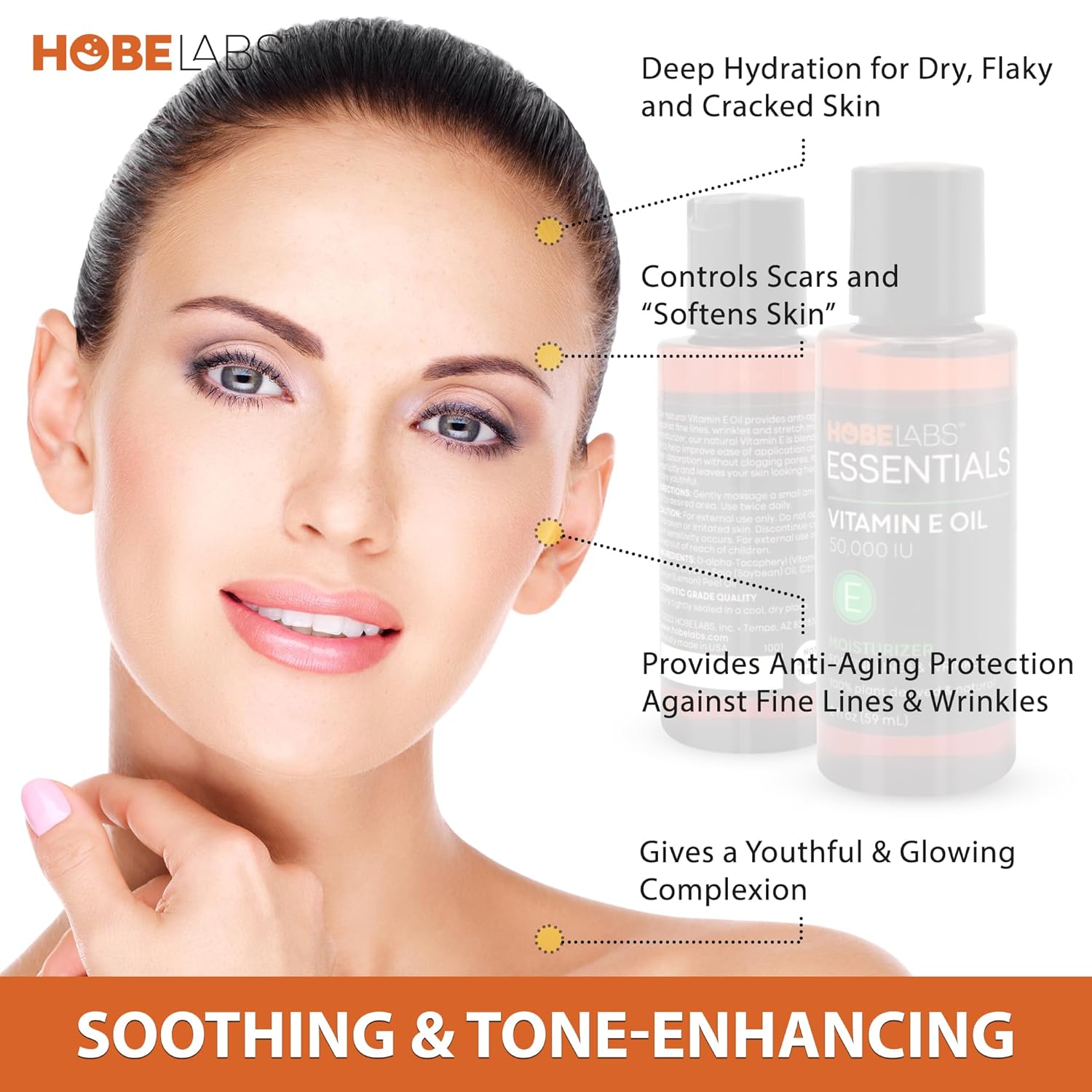 Hobe Labs Sesame Oil - 4 Oz - Natural Moisturizer For All Skin Types, Antioxidant & Vitamin Rich Formula, Premium Massage Oil With Light Texture To Rejuvenate And Revitalize : Beauty & Personal Care