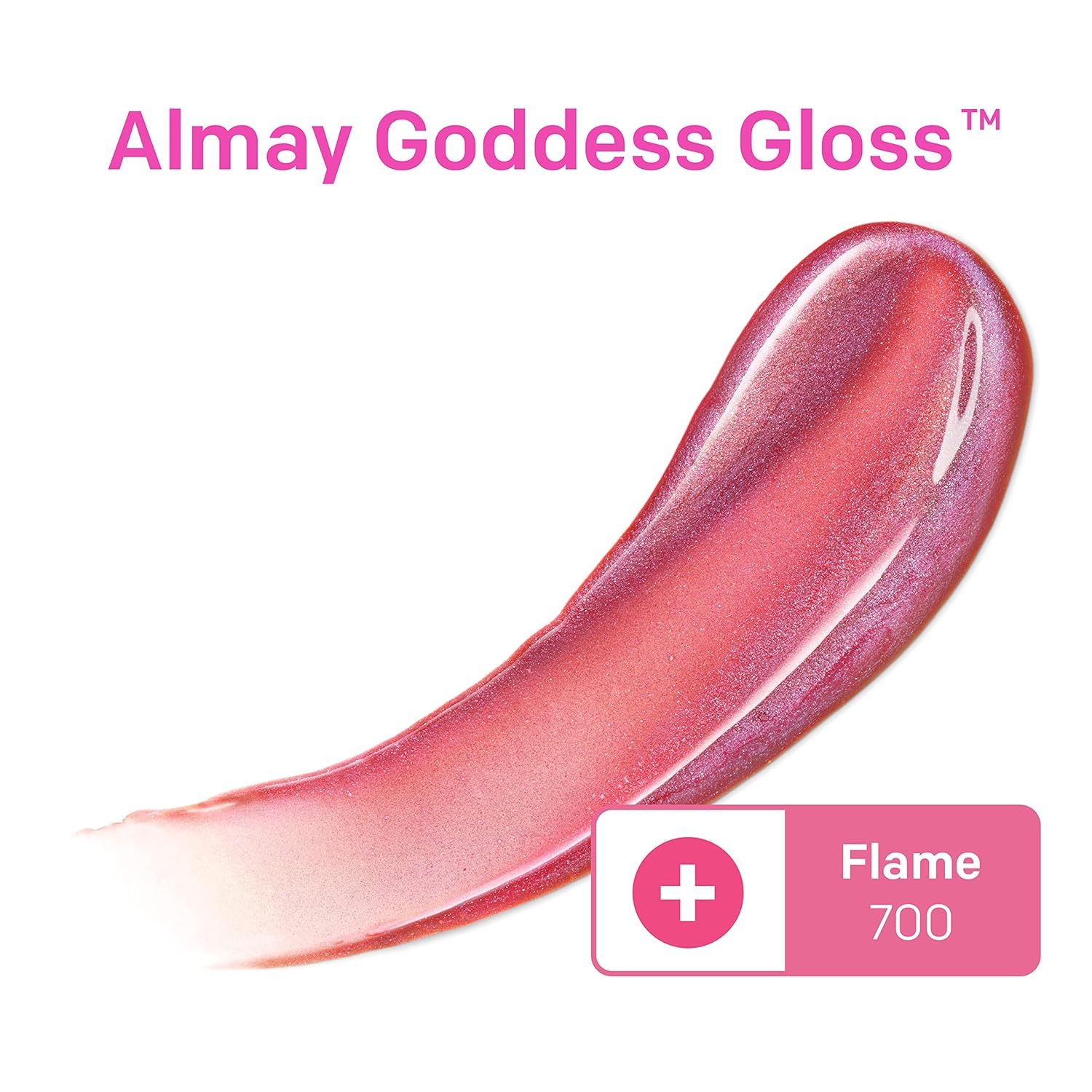 Almay Lip Gloss, Non-Sticky Lip Makeup, Holographic Glitter Finish, Hypoallergenic, 700 Flame, 0.9 Oz : CDs & Vinyl