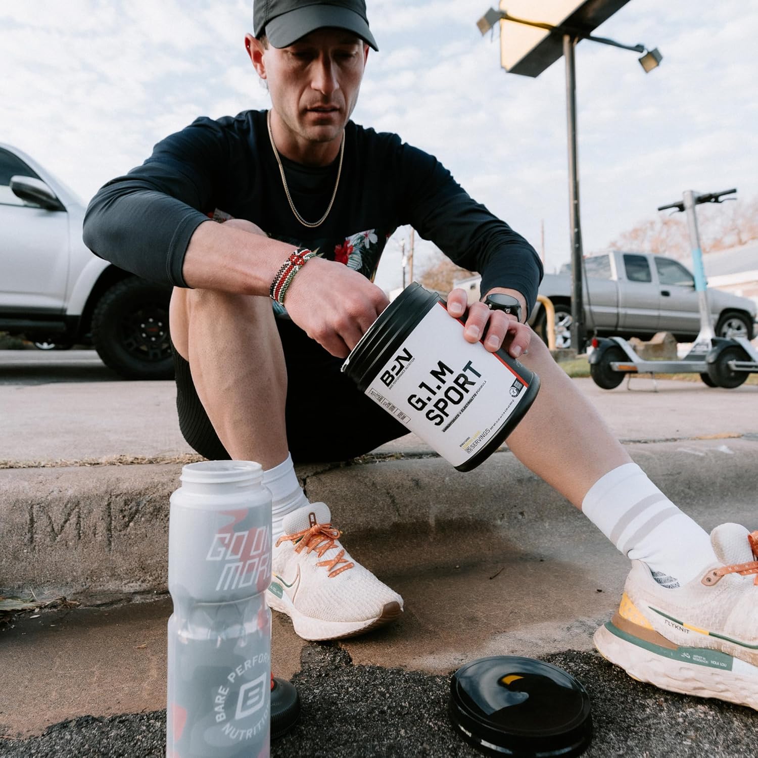 Bare Performance Nutrition, Bpn G.1.M Go One More Sport, Endurance Training Fuel, Superior Carbohydrate & Electrolytes Powder Formula, Reduce Fatigue, Fruit Punch, 25 Servings : Health & Household