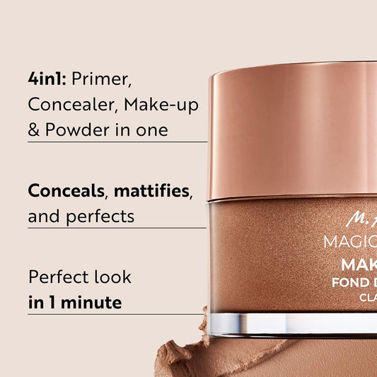 M. Asam Magic Finish Perfect Me Primer (1.01 Fl Oz) - Make-Up Hydrating Face Foundation Primer For A Flawless Skin, Ideal For Touch Ups, With Blurring Effect, Matches Various Skin Tones