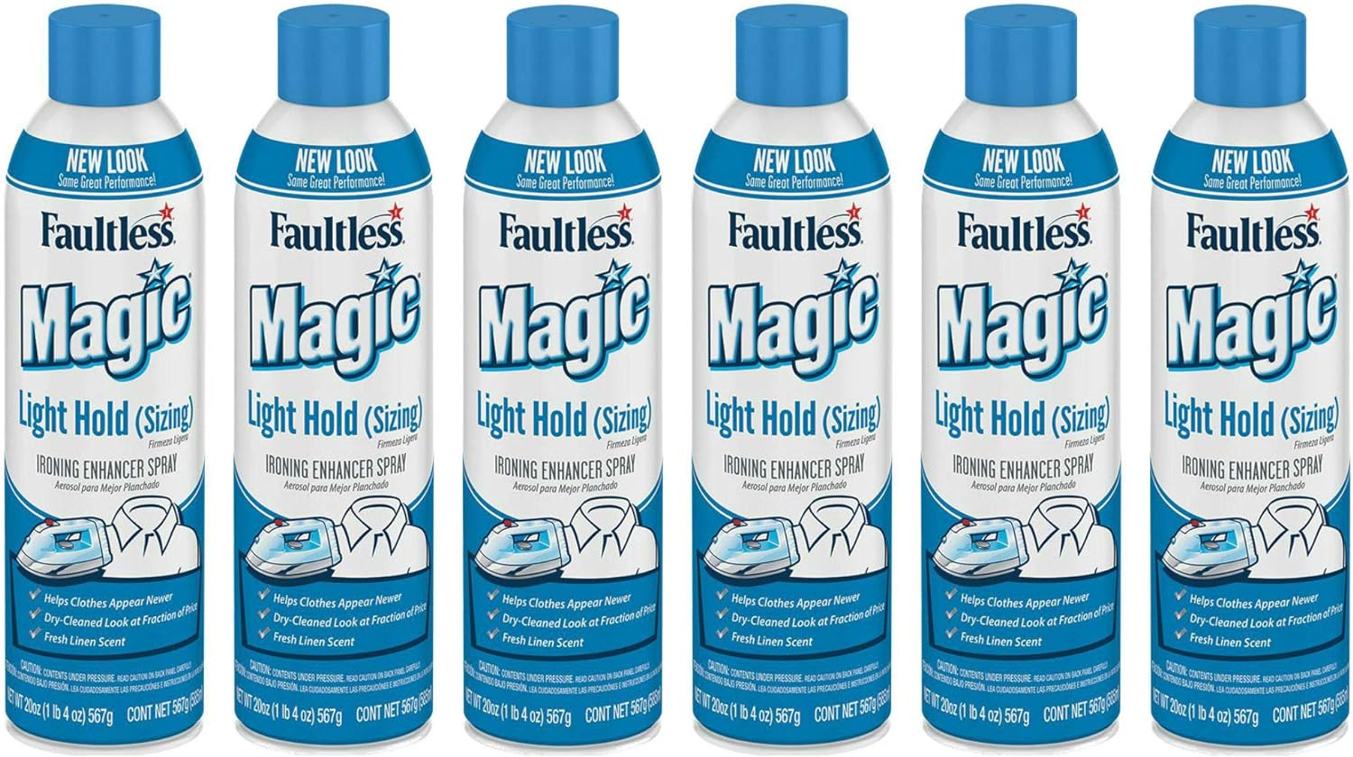 Magic Sizing Spray Light Body 20 oz Cans (Pack of 6)
