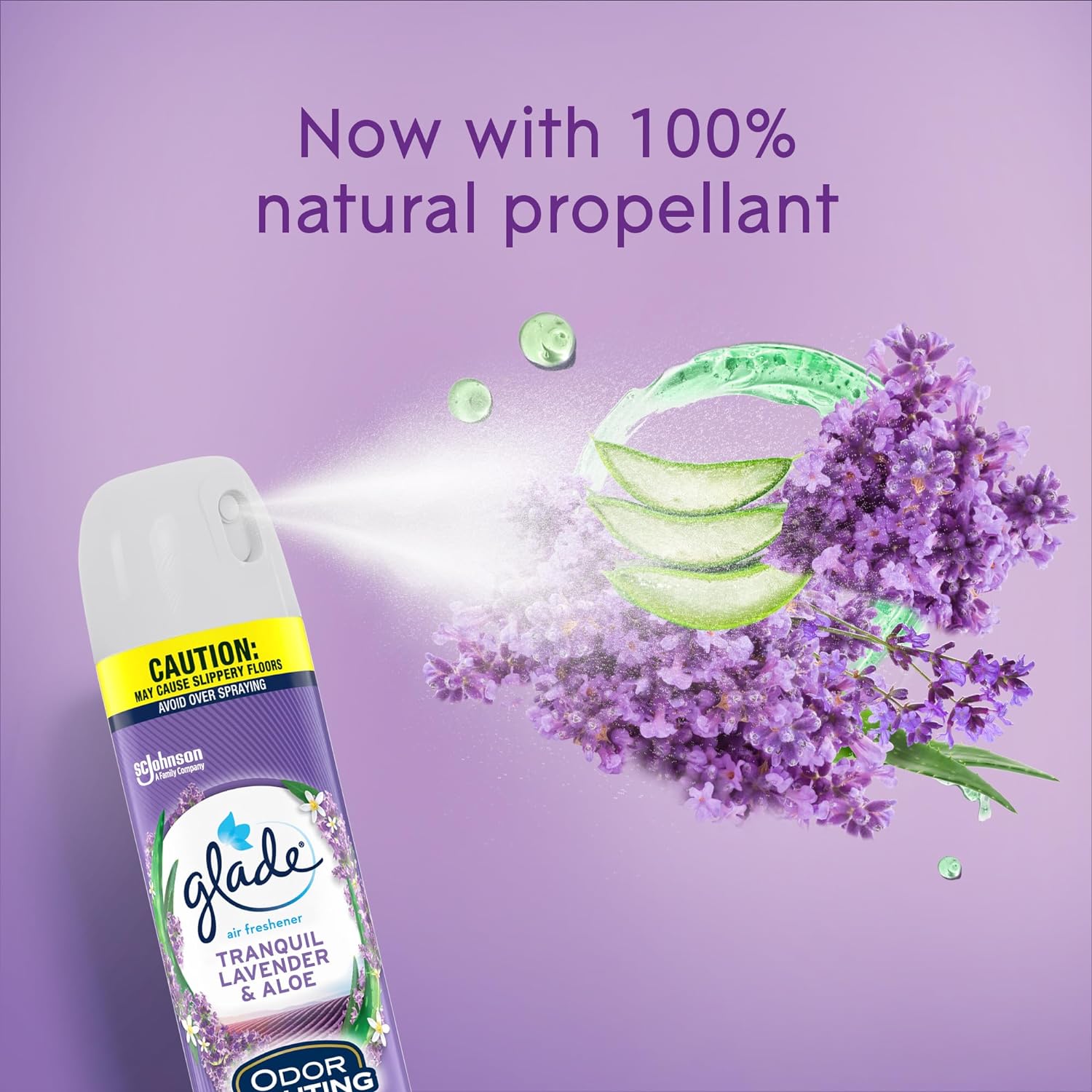 Glade Air Freshener Room Spray, Tranquil Lavender & Aloe, 8.3 oz : Health & Household