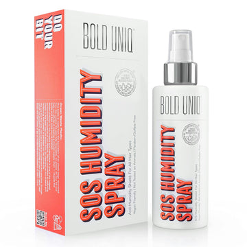 Bold Uniq Anti-Humidity Spray - Leave-In Product - Heat Activated Treatment For Static Control - Straight, Wavy, Curly, Frizzy, Dry & Damaged Hair Peta Approved Vegan & Cruelty Free 5.9 Fl.Oz
