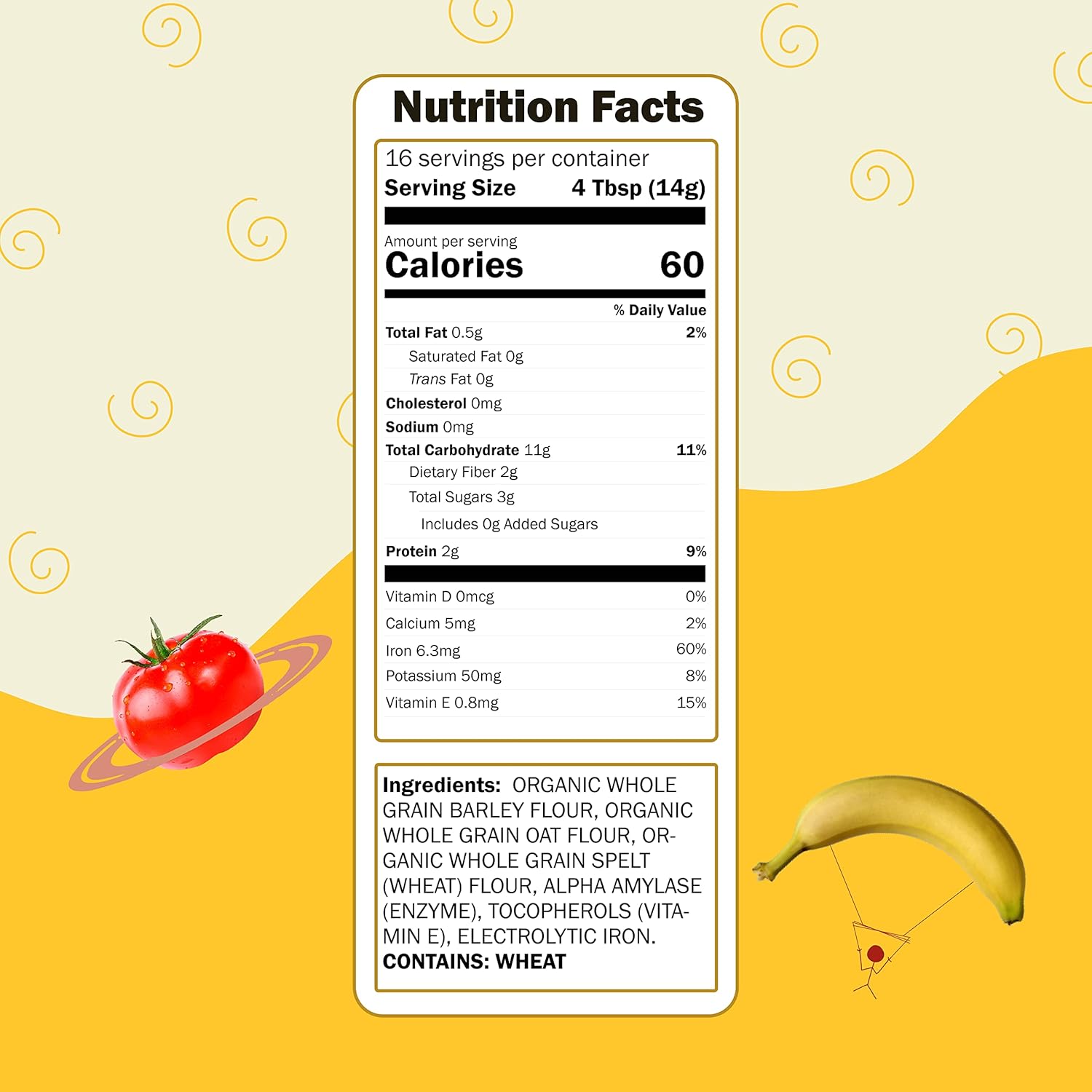 Earth's Best Organic Baby Food, Organic Whole Grain Multi-Grain Baby Cereal, Non-GMO, Easily Digestible and Iron Fortified Baby Food, 8 oz Box (Pack of 12) : Baby