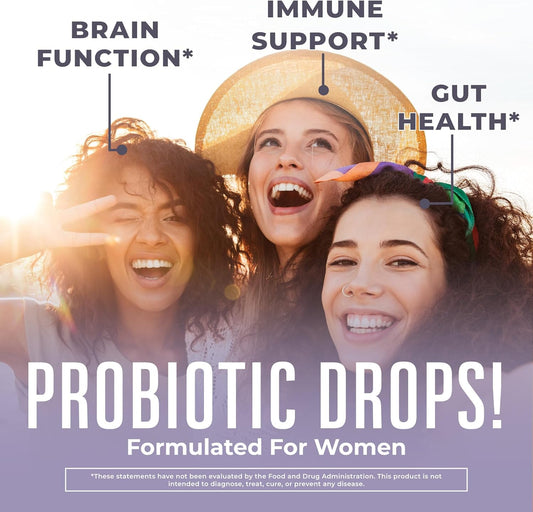 Usda Organic Stress & Cognition Probiotics For Women By Maryruth'S | Focus Supplement | Support Calm | Stress Relief Supplement | Womens Probiotic | Gut Health For Women | Vegan | 30 Servings