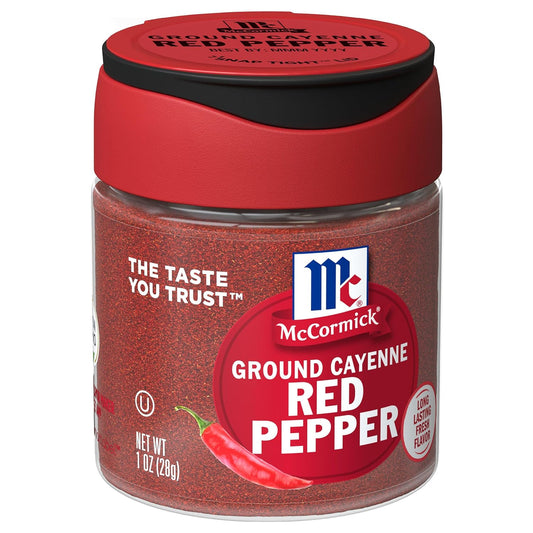 McCormick Ground Cayenne Red Pepper, 1 oz (Pack of 6)