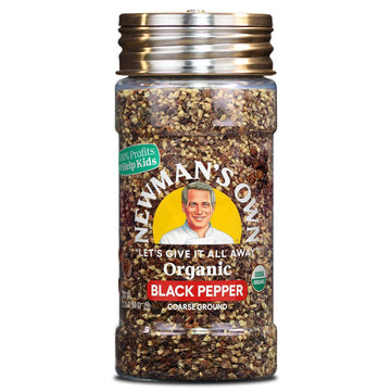 Newman'S Own Coarse Ground Black Pepper, 2.15 Ounce Bottle