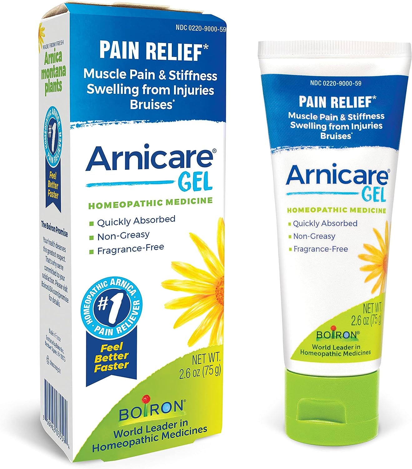 Boiron Arnicare Gel for Soothing Relief of Joint Pain, Muscle Pain, Mu