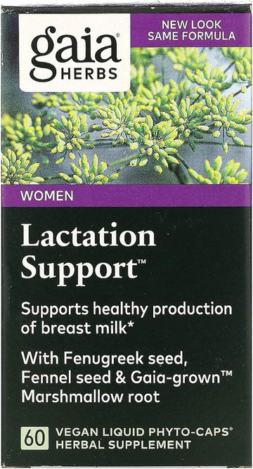 Gaia Herbs, Lactation Support Phyto, 60 Veggie Capsules