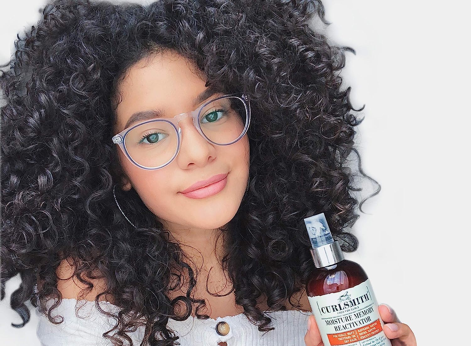 Curlsmith - Moisture Memory Reactivator - Vegan Refresher Leave In Conditioner For Wavy, Curly And Coily Hair (59Ml)