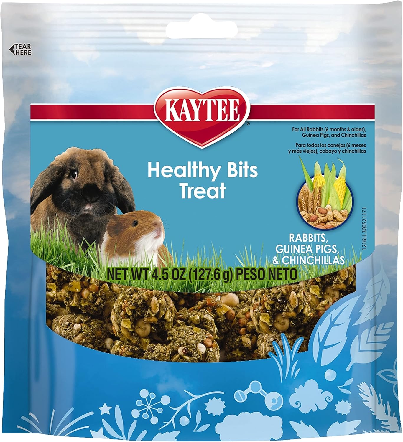 Kaytee Healthy Bits Treat Rabbit And Guinea Pig 4.5 Oz