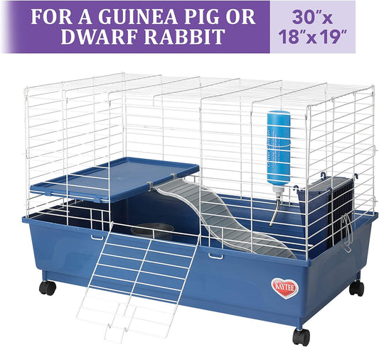 Kaytee Deluxe 2-Level Habitat For Pet Guinea Pigs