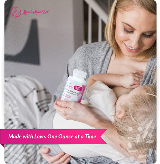 Fenugreek Free Lactation Supplement - Breastfeeding Supplements for Nursing Mothers Milk Supply Increase w/ Blessed Thistle, Milk Thistle, Goat's Rue, Marshmallow Root, Shatavari Root - 30 Vege. Caps