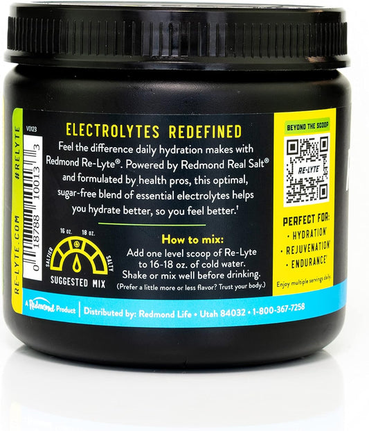 Redmond Re-Lyte Electrolyte Drink Mix (Lemon Lime)…