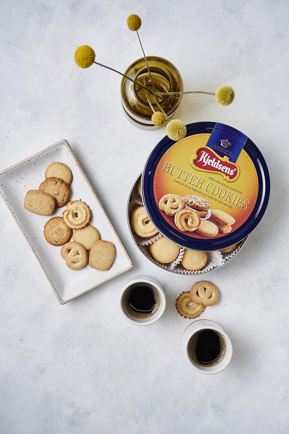 Kjeldsens Danish Butter Cookies 1Lb. : Grocery & Gourmet Food