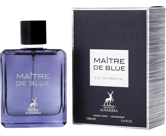 Maitre De Blue By Maison Alhambra For Men - 3.4 Oz Edp Spray : Beauty & Personal Care