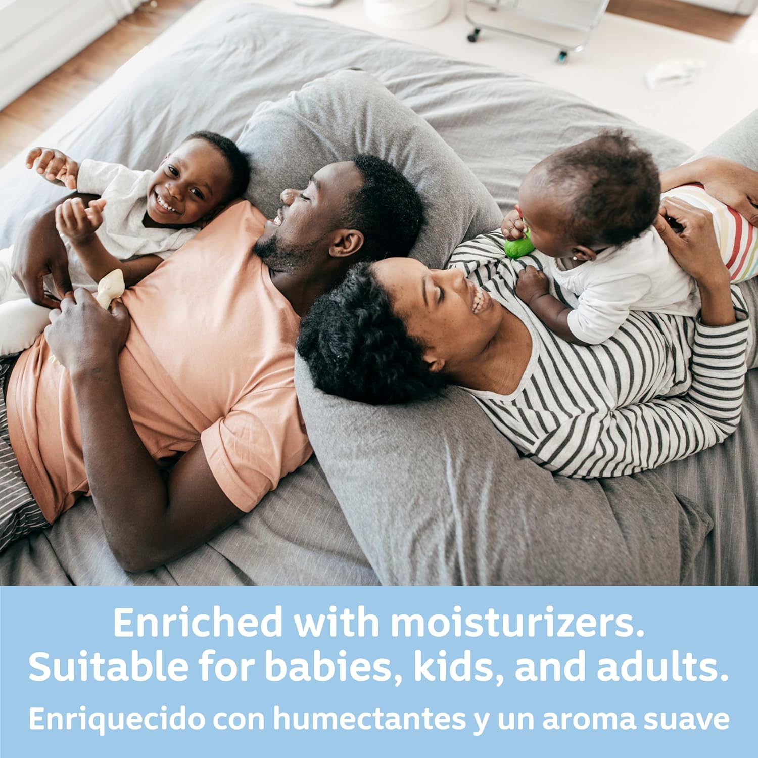 Johnson'S Skin Nourish Moisturizing Baby Lotion For Dry Skin With Shea & Cocoa Butter Scents, Gentle & Lightweight Body Lotion For The Whole Family, Hypoallergenic, Dye-Free, 16.9 Fl. Oz