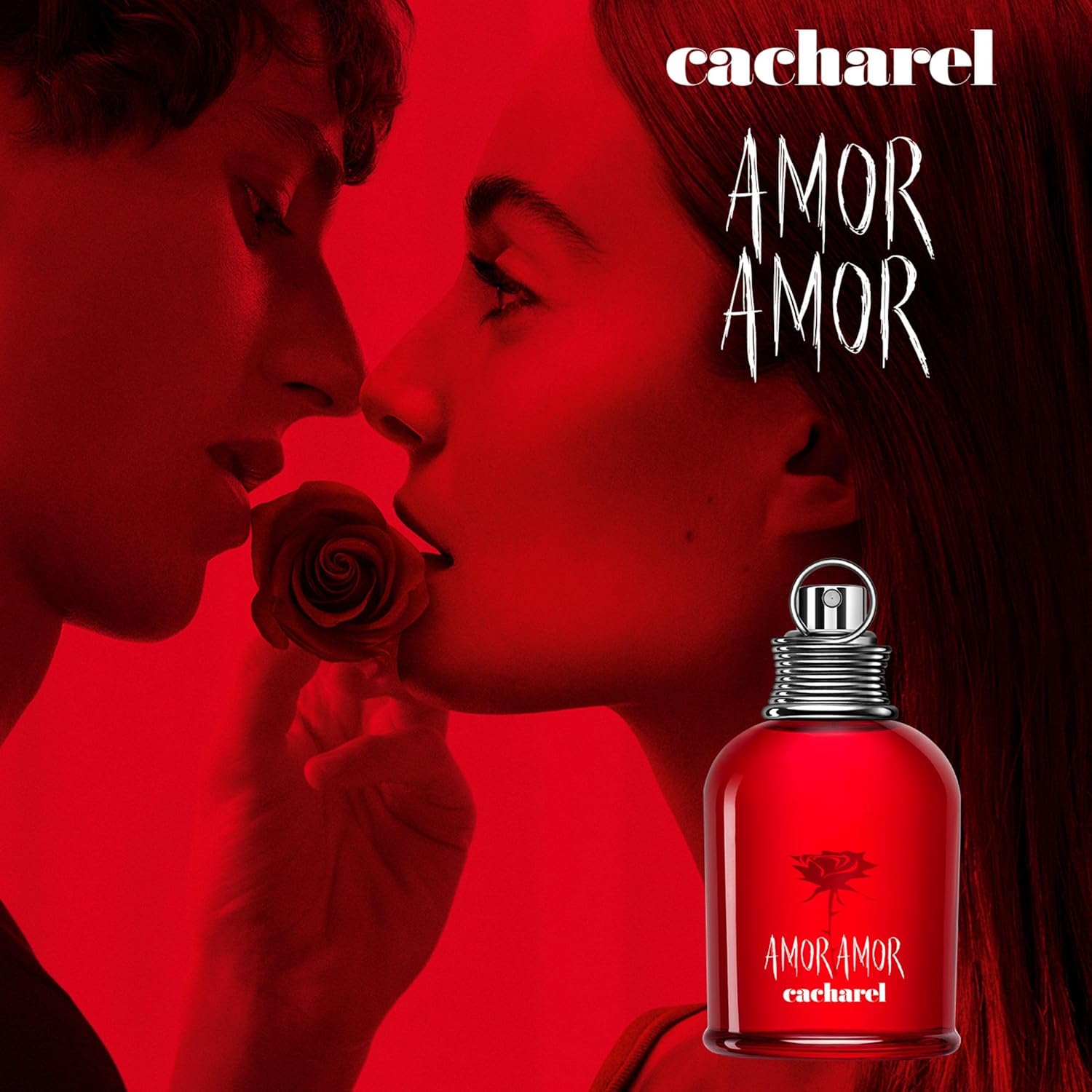 Cacharel Amor Amor Eau De Toilette Spray Perfume For Women, Notes Of Blackcurrant, Lily Of The Valley & Vanilla, Floriental Fruity Fragrance With Long Lasting Scent, 1.0 Fl Oz : Beauty & Personal Care