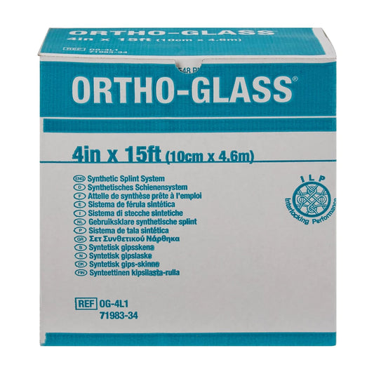 Bsn Medical Og-4L2 Ortho-Glass Splinting System Roll, 4" X 15' Size (Pack Of 2)