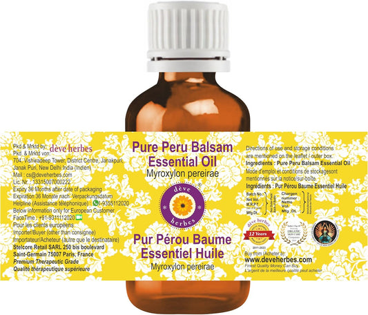 Dève Herbes Rosemary Essential Oil (Rosmarinus Officinalis) With Glass Dropper | Pure | Non-Sticky | Non-Greasy | Lightweight | Men & Women | All Skin Types | Steam Distilled 50Ml (1.69 Oz)
