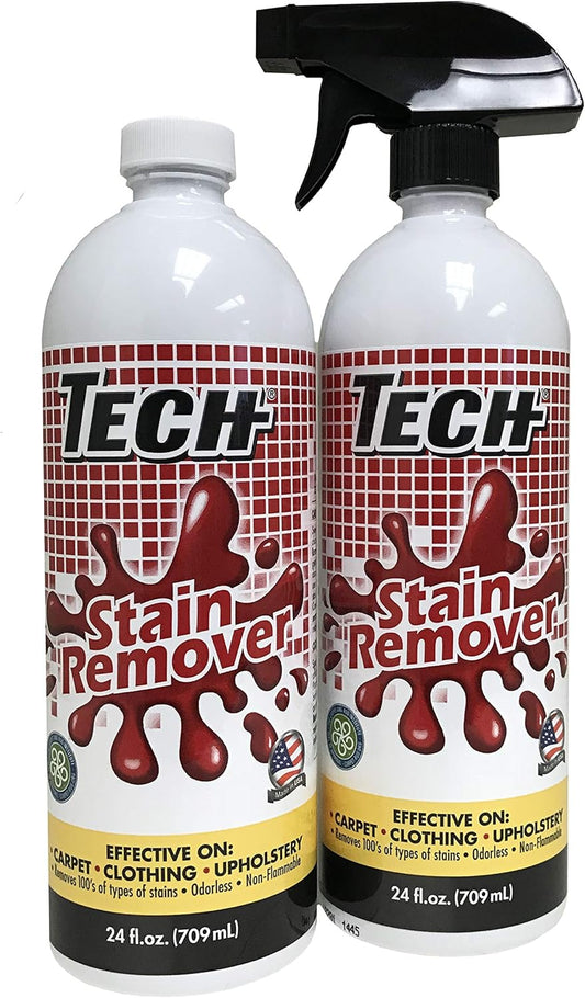 TECH Stain Remover 2-pack - 24 ounce (30024-2) : Health & Household