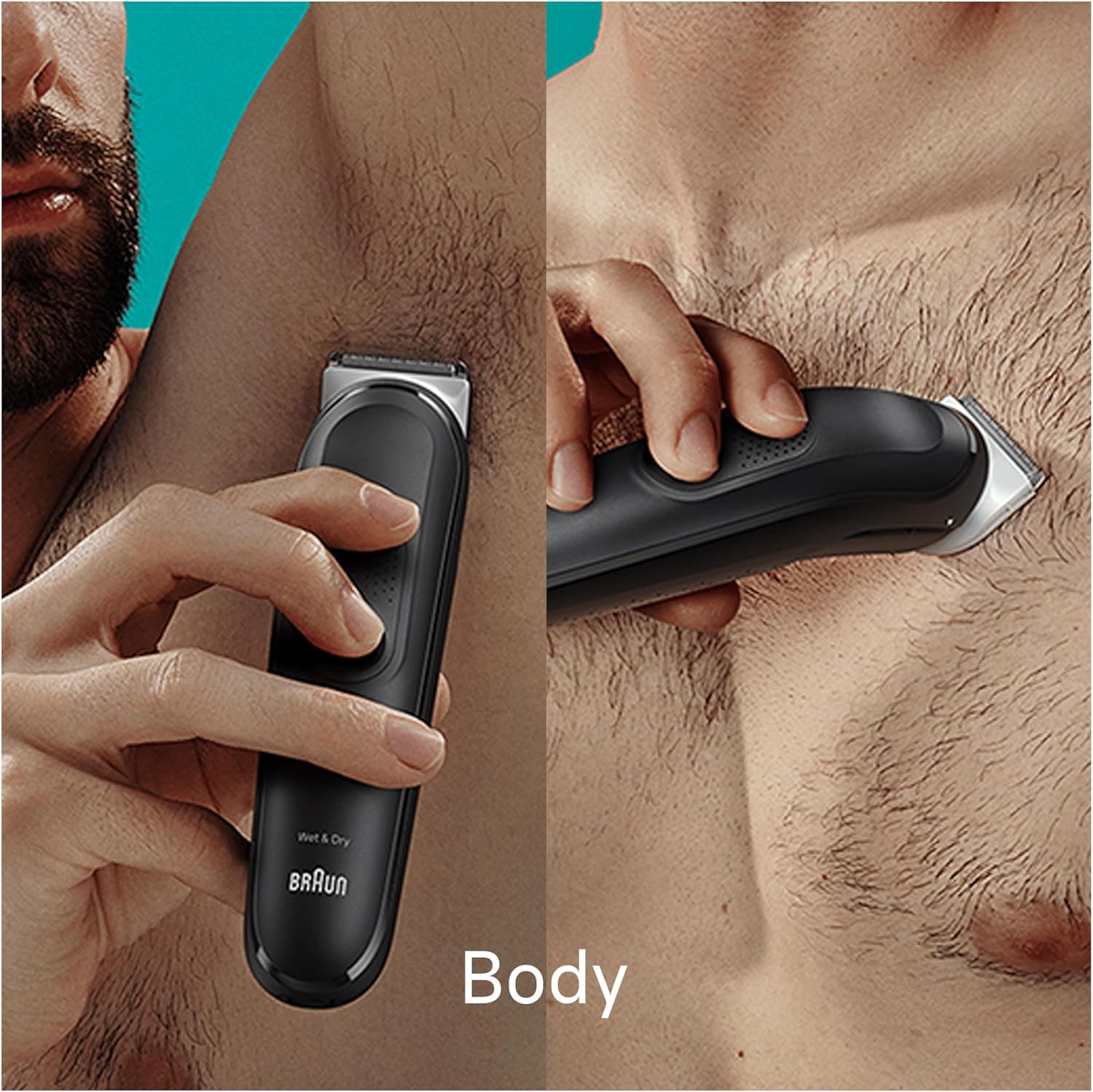 Braun All-in-One Style Kit Series 7 MGK7470, Beard Trimmer Men Rechargeable, 16-in-1 Kit for Beard, Hair, Manscaping & More, Hair Clippers Men Cordless, Mens Shaver and Beard Trimmer, Black : Amazon.co.uk: Health & Personal Care