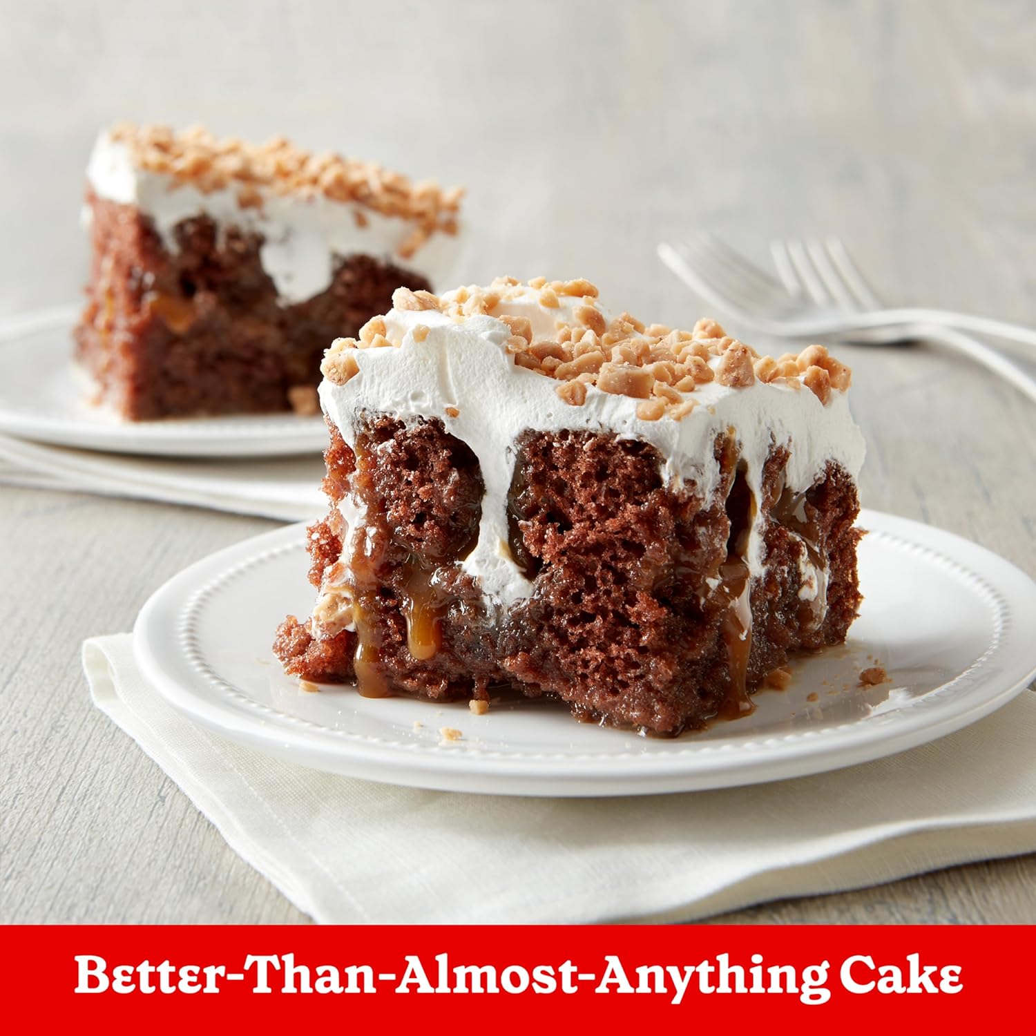 Betty Crocker Delights Super Moist German Chocolate Cake Mix, 13.25 oz. (Pack of 12) : Everything Else