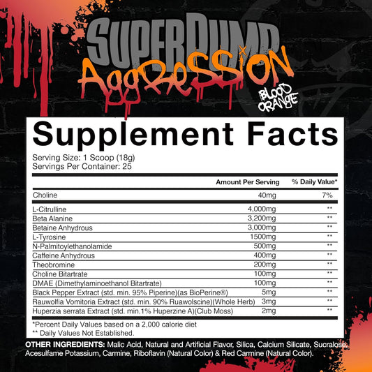Gaspari Nutrition Superpump Aggression Pre-Workout: Energy, Focus, Endurance, Recovery, Creatine And Caffeine (25 Servings, Berry Berry Angry)