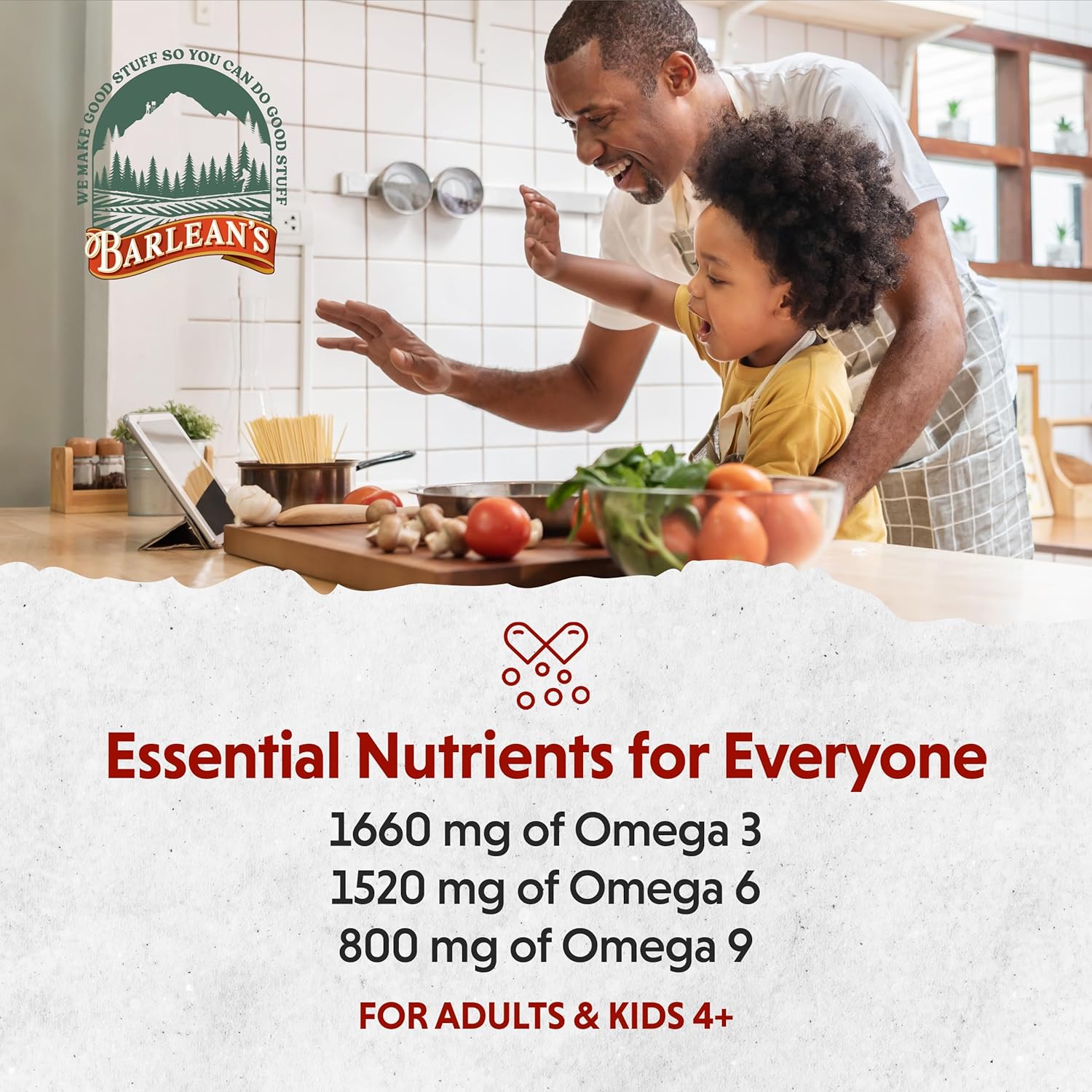 Barlean'S Liquid Flaxseed, Borage And Algae Oils Omega 3 Supplement, Pomegranate Blueberry Flavor, Vegan Epa And Dha, Flax And Borage Seed Oil With 3,980 Mg Of Omega-3-6-9, 16 Oz : Health & Household