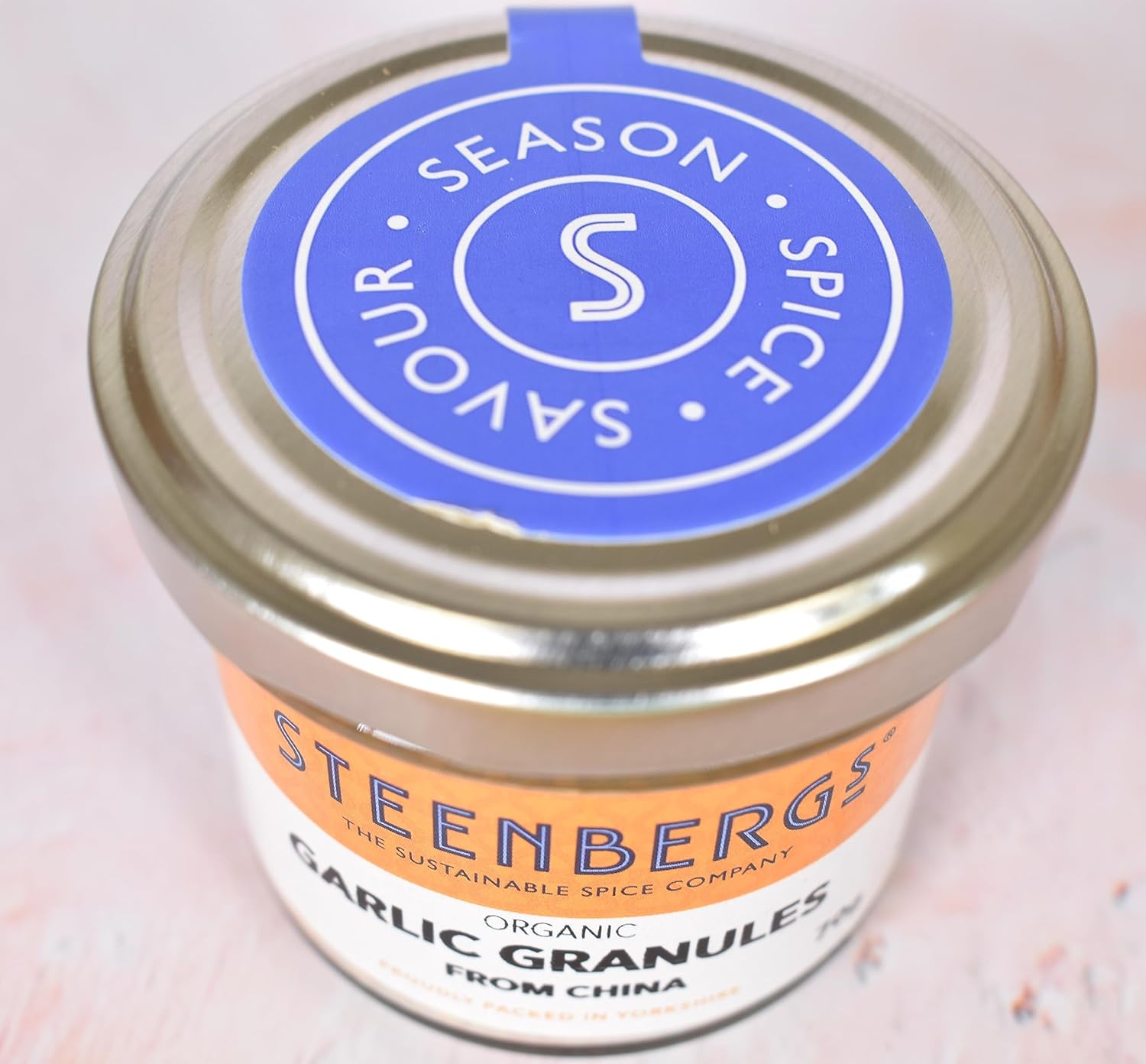 Steenbergs Organic Garlic Granules - 70G