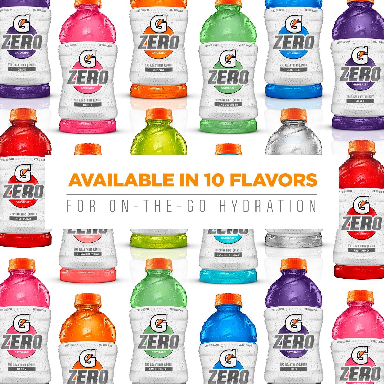 Gatorade Zero, Variety Pack 2.0, 12 Fl Oz (Pack Of 24)