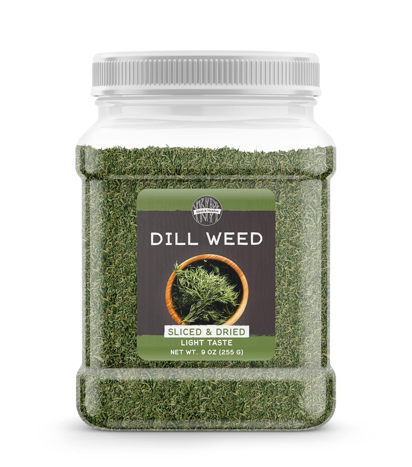 Birch & Meadow 9 Oz Of Dill Weed, Garnish & Pickling, Light Taste