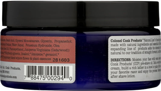 Colonel Conk Shave Cream Santa Fe Cedar, 5.5 Fz
