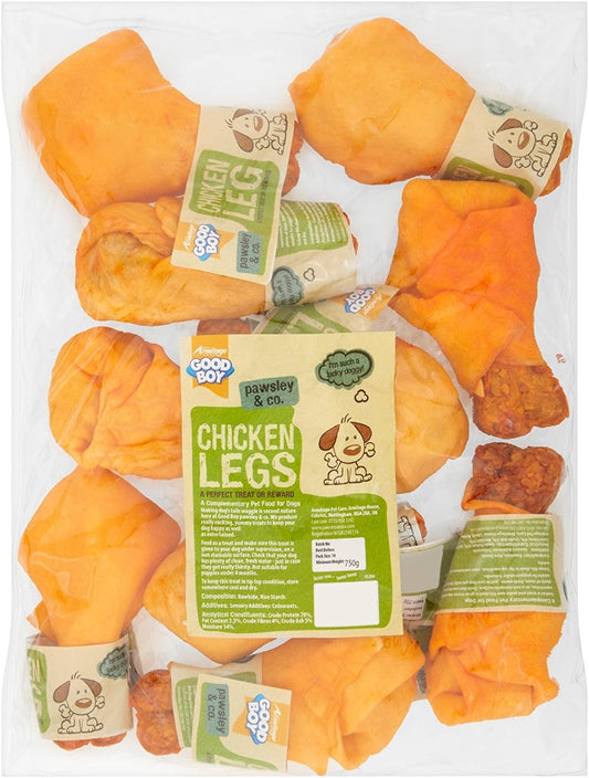 Good Boy - Rawhide Chicken Legs - Dog Chews - A Perfect Treat or Reward - Pack of 10 - Dog Treats : Amazon.co.uk: Pet Supplies