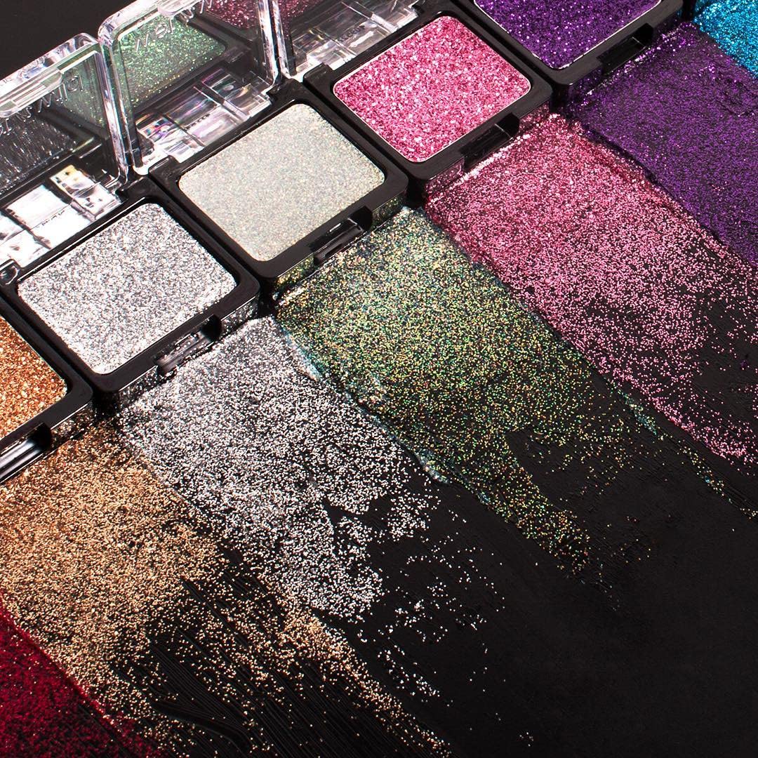 wet n wild Color Icon Eyeshadow Glitter - Ultra-Pigmented, Vitamin E Infused for a Silky-Smooth Moisturizing Application, Cruelty-Free & Vegan - Bleached : Beauty & Personal Care