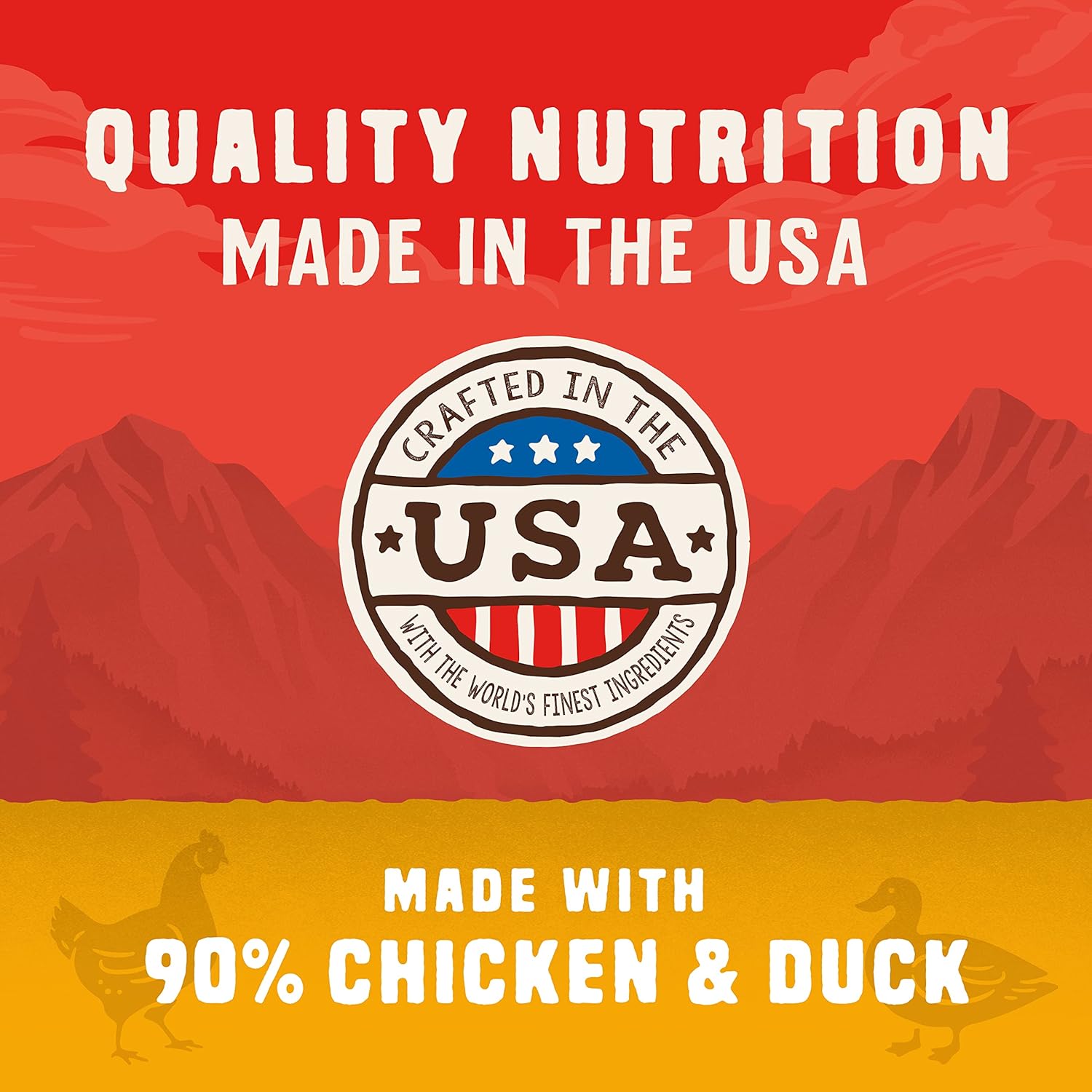 Stella & Chewy's Wild Red Jerky Nuggets Dog Treats Chicken & Duck Recipe, 6 oz. Bag : Pet Snack Treats : Pet Supplies